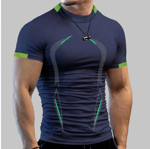 تي شيرت رياضي صيفي للرجال .. Summer Gym Sports T-shirt Men