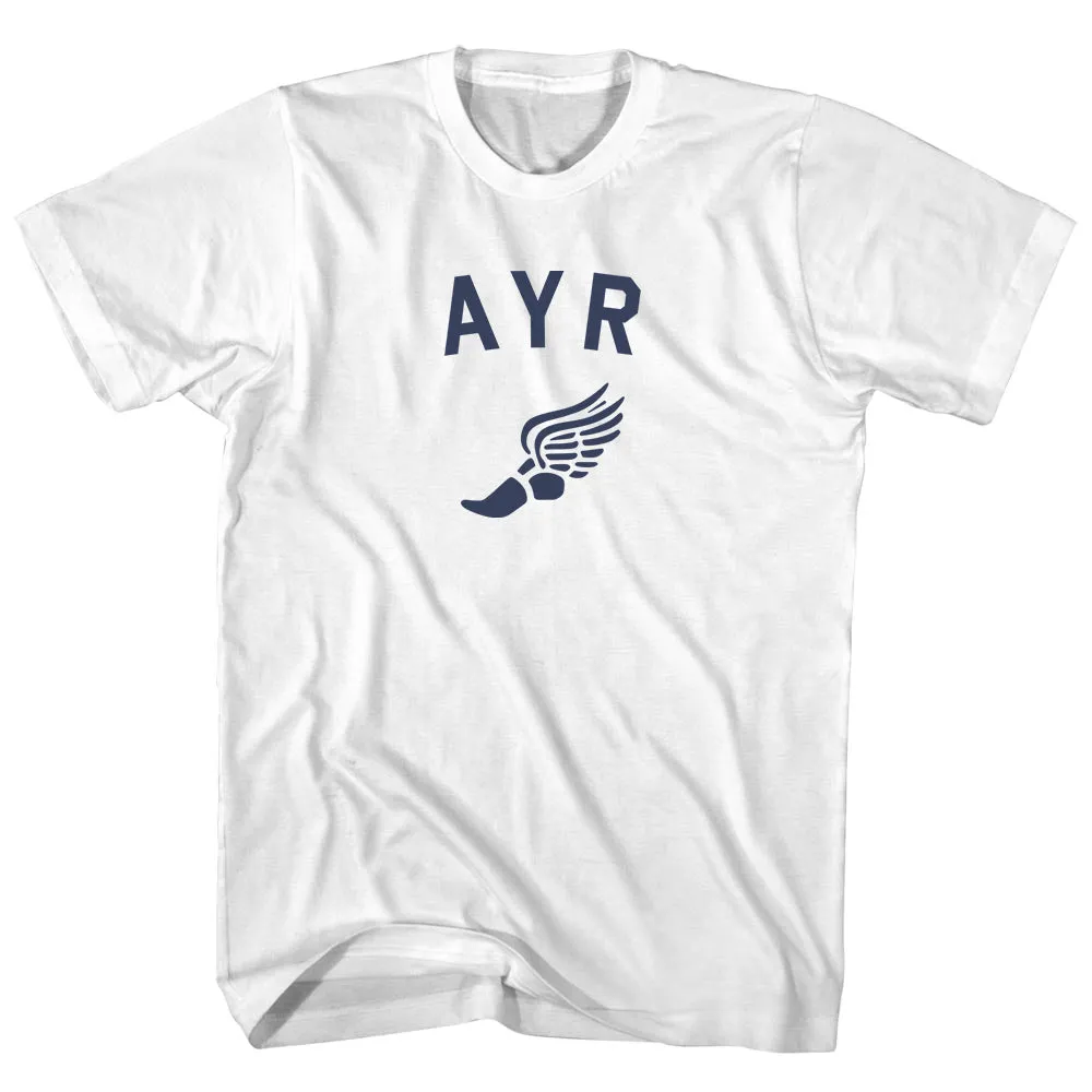 Ayr Running Track Winged Foot Womens Cotton Junior Cut T-Shirt