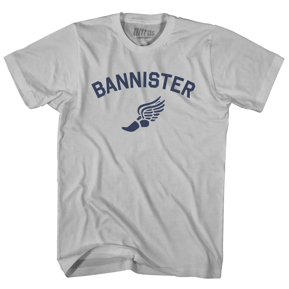 Bannister Track Running Winged Foot Adult Cotton T-shirt