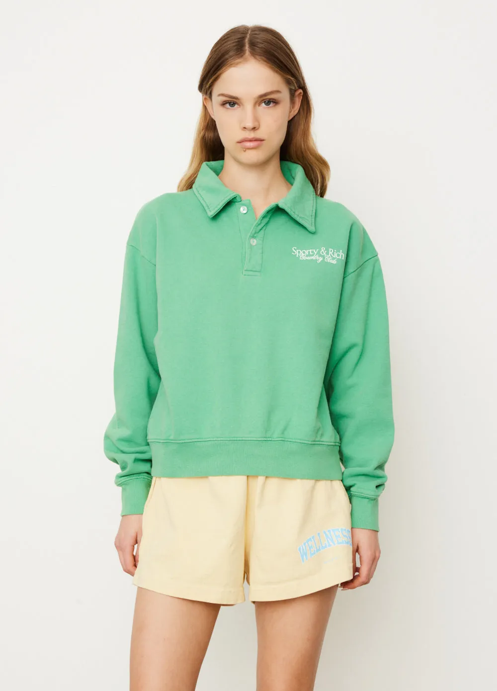 Country Club Polo Sweatshirt