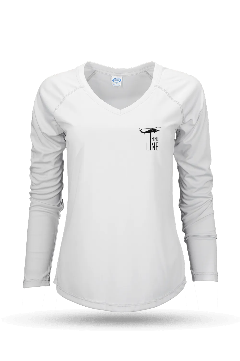 Dropline Logo - Women's Moisture Wicking T-Shirt