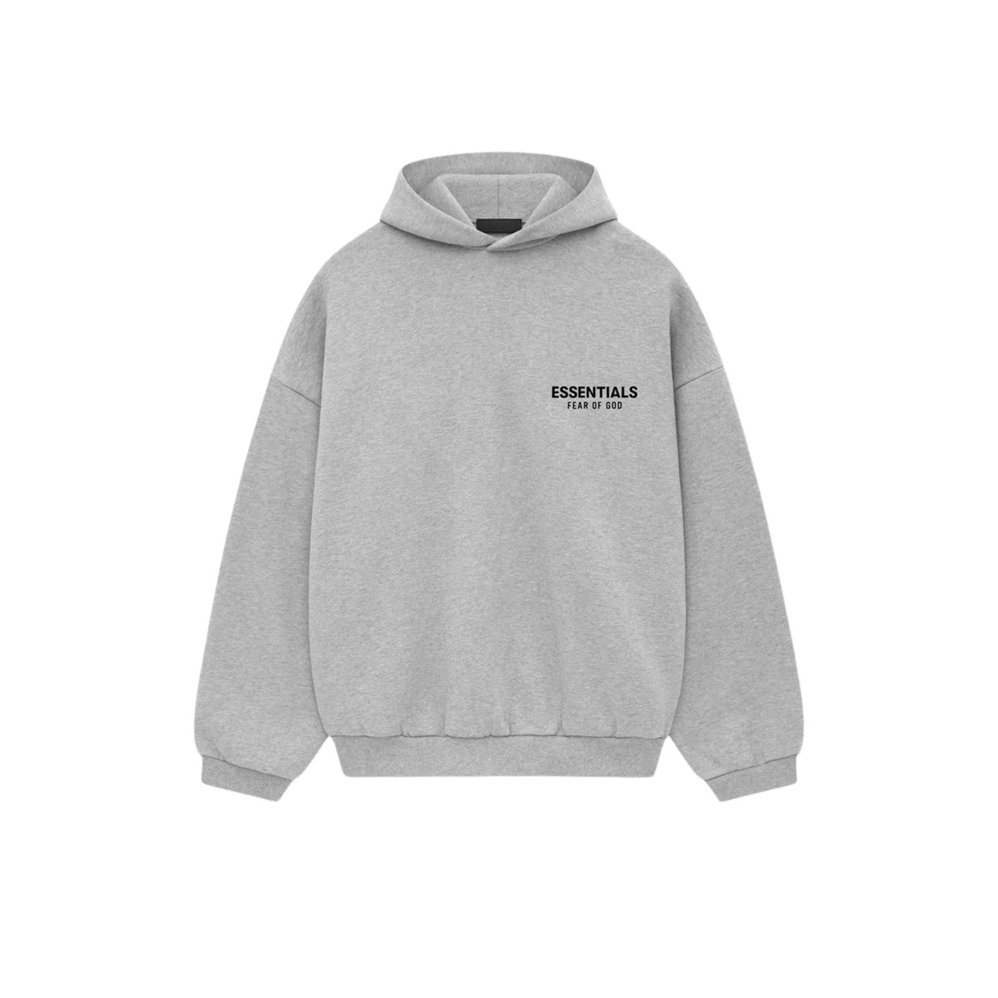 Fear of God Essentials Fleece Hoodie Light Heather Gray (FW24)