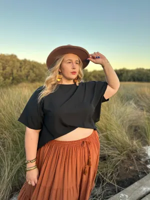 ISSA BLOUSE ~ Black
