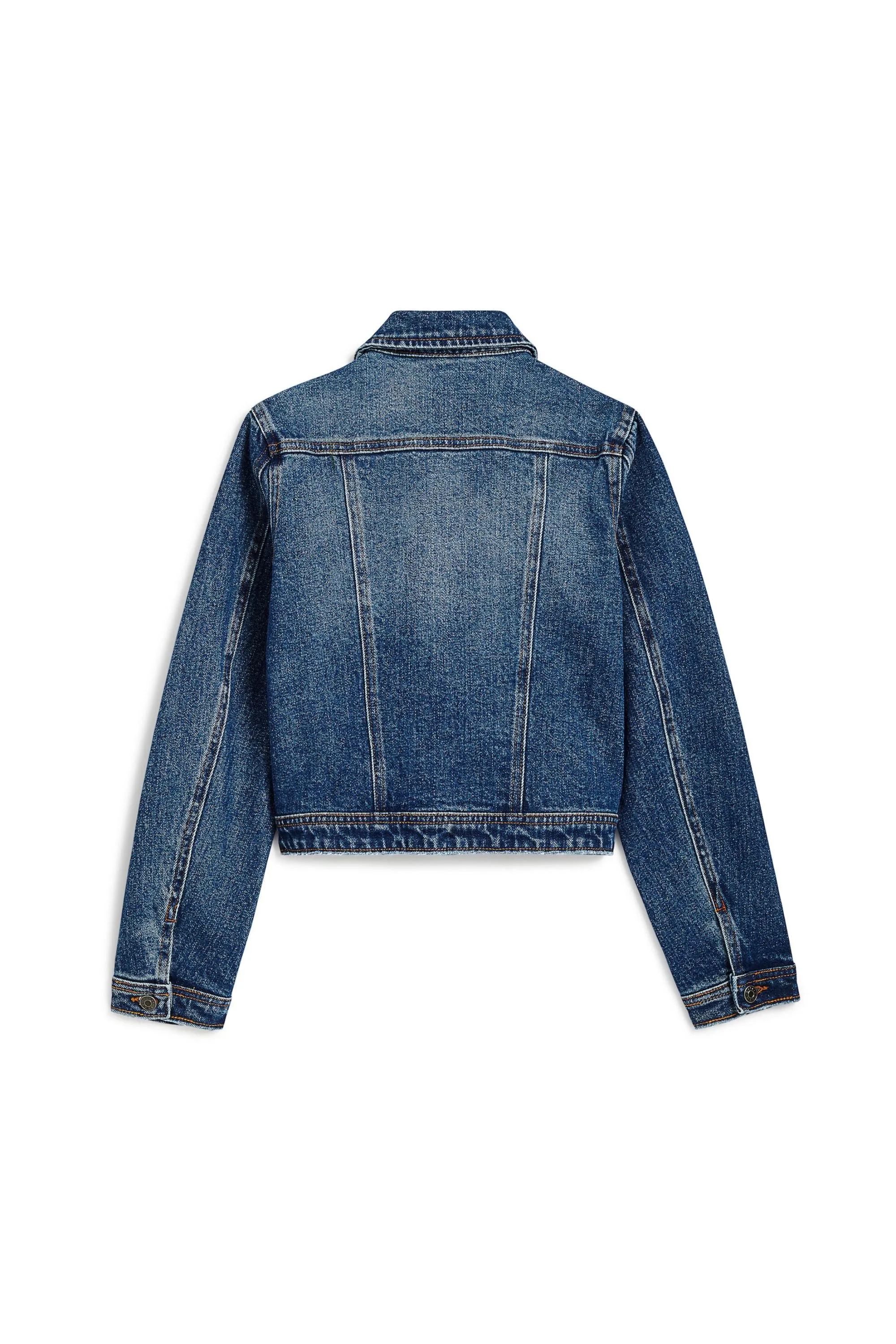 Loretta - Basic Denim Jacket In High Tide