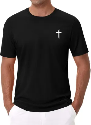 Men Basic Active T Shirt Quick Dry Outdoor Top Breathable Hiking Ready Graphic Comfort Fit Tunics