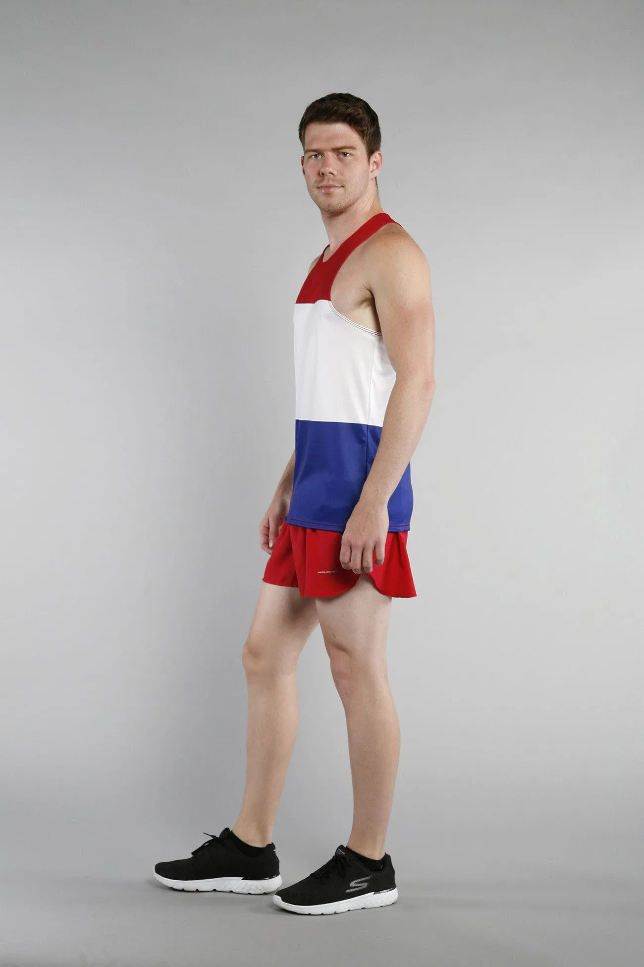 Men's Competitor Lite Printed Singlet [N] - Netherlands