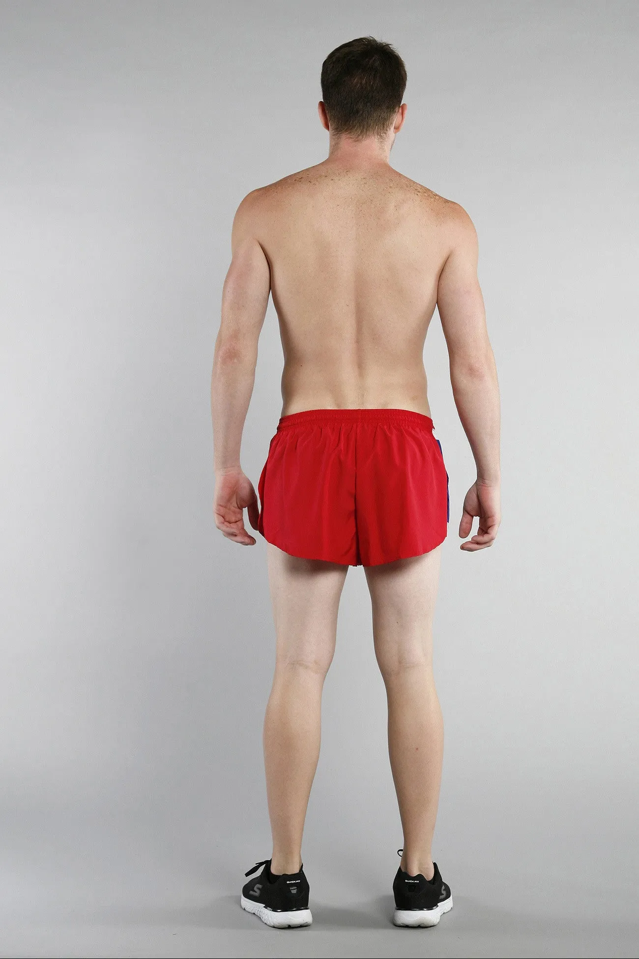 Men's Flag 1" Elite Split Shorts [U-Z] - Wyoming