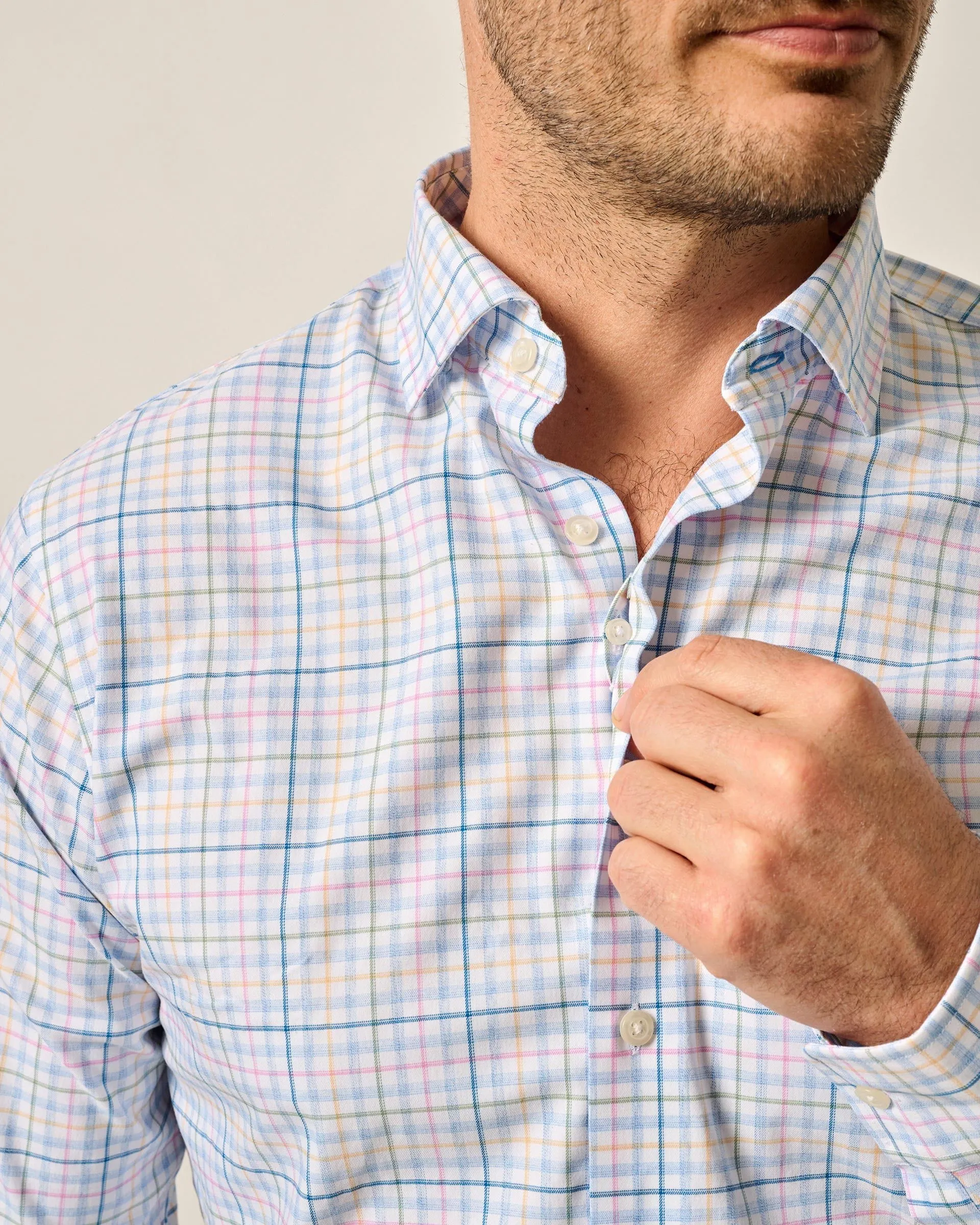 Performance Button Down Shirt - Singleton