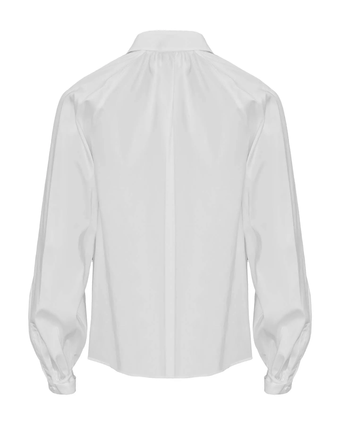 Raglan Sleeve Button Down Blouse