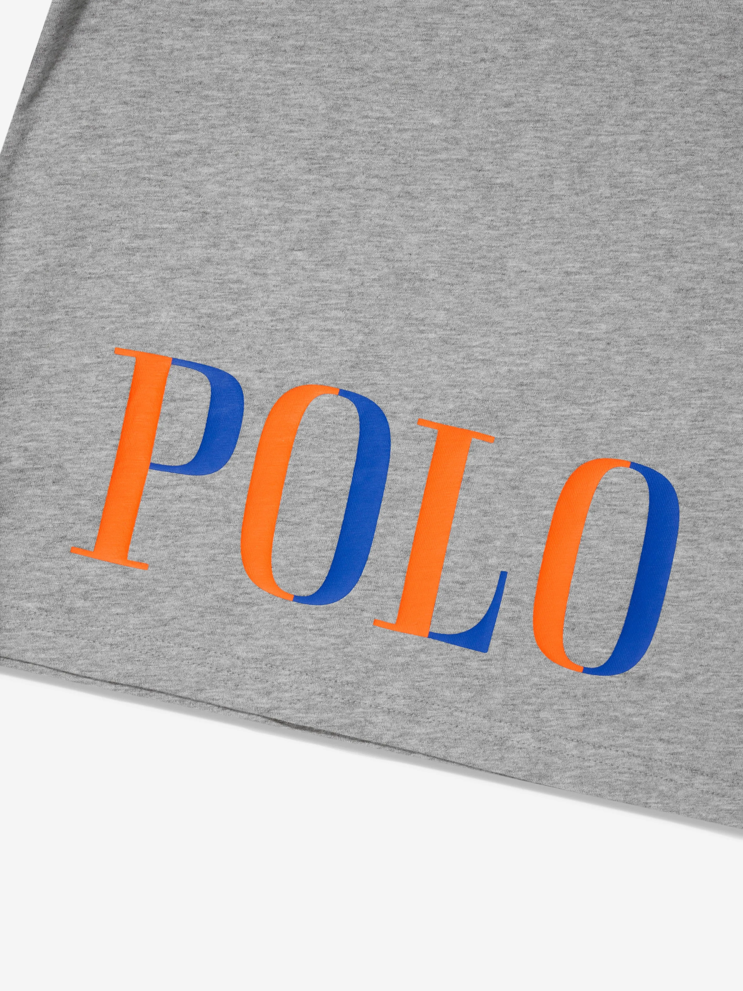 Ralph Lauren Boys Polo Logo T-Shirt in Grey