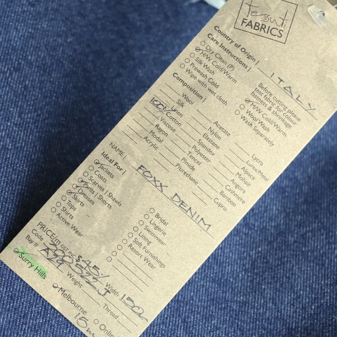 Remnant of Foxx Denim