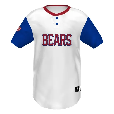 Russell Athletic Freestyle Sublimated Lightweight Two-Button Baseball Jersey