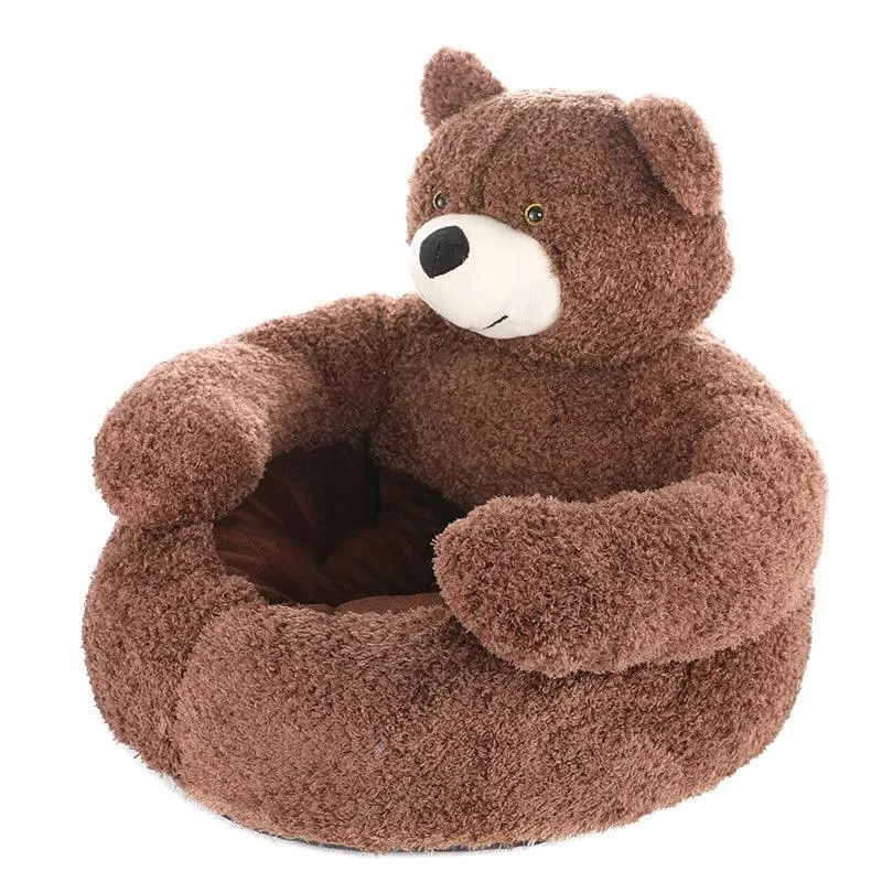 Super Soft Bear Hug Cat Sleeping Mat