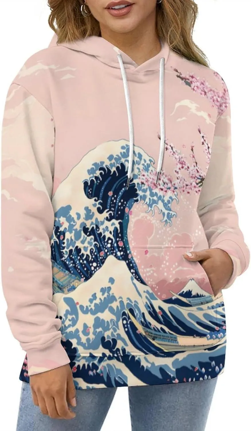 Unisex 3D Digital Print Sweatshirts Hooded Top Galaxy Pattern Pullover Hoodie