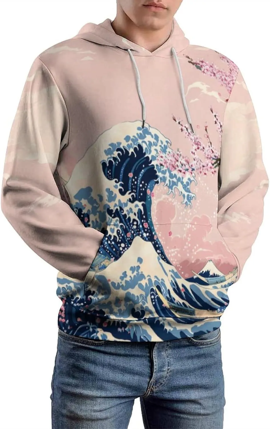 Unisex 3D Digital Print Sweatshirts Hooded Top Galaxy Pattern Pullover Hoodie