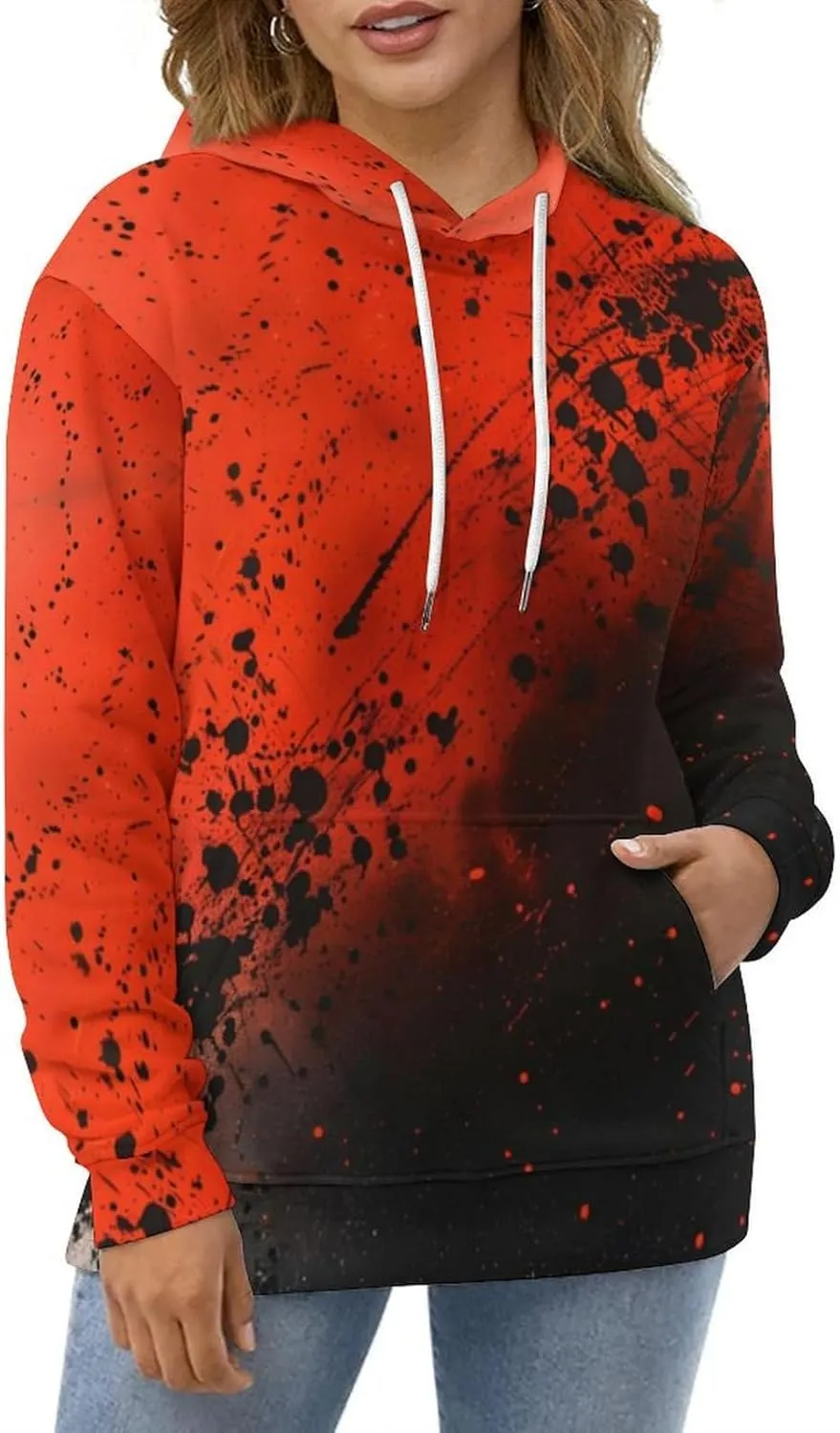 Unisex 3D Digital Print Sweatshirts Hooded Top Galaxy Pattern Pullover Hoodie