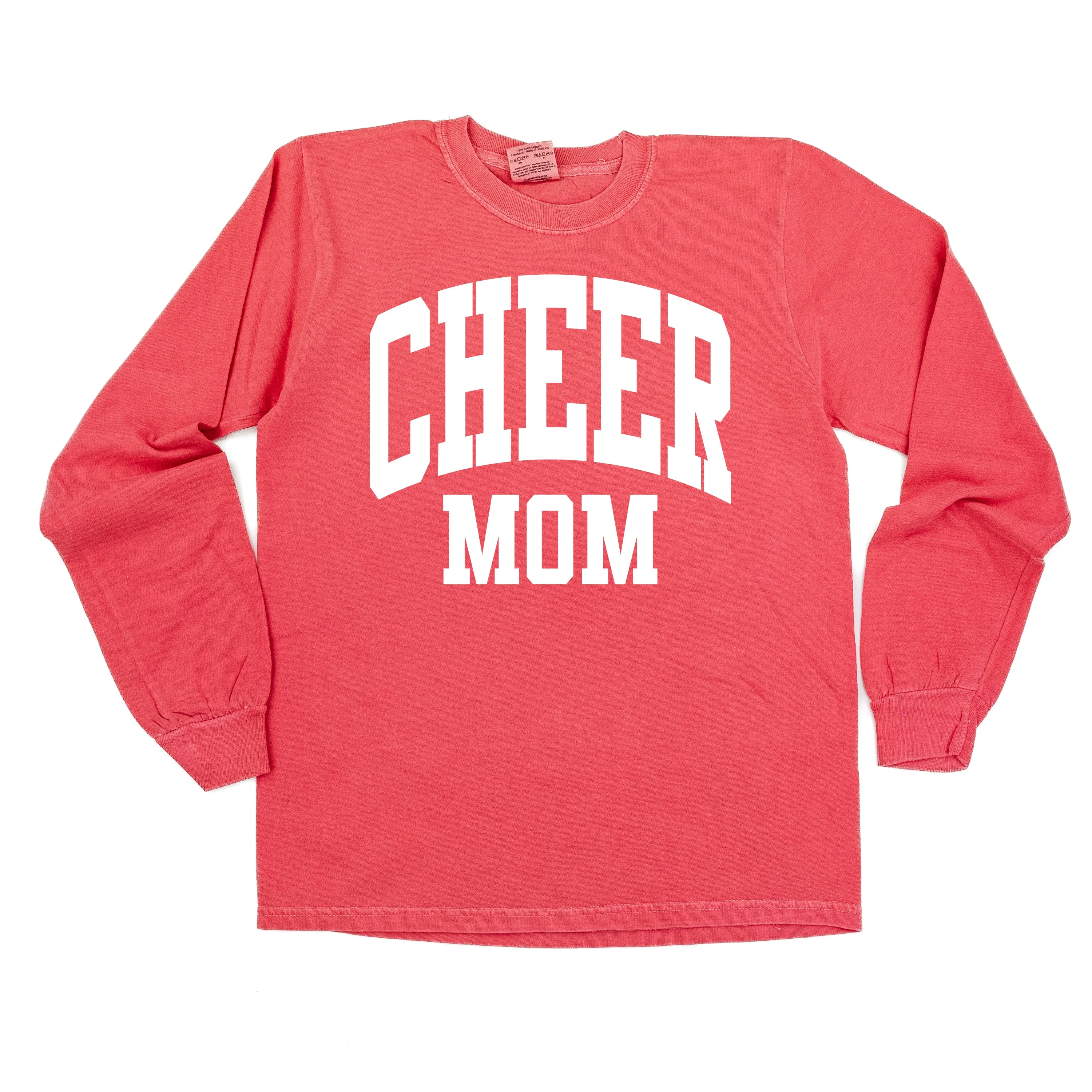 Varsity Style - CHEER MOM - LONG SLEEVE COMFORT COLORS TEE