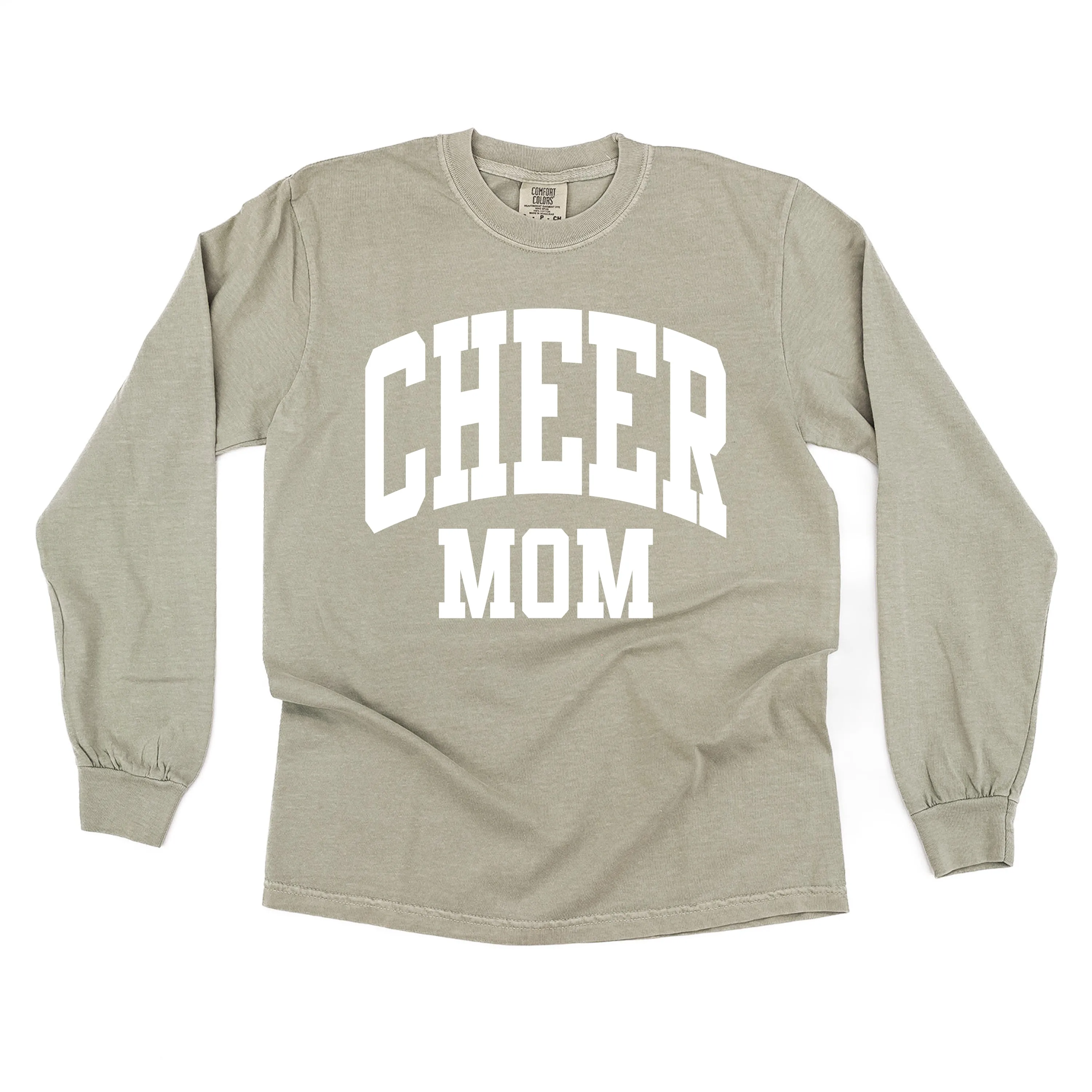 Varsity Style - CHEER MOM - LONG SLEEVE COMFORT COLORS TEE