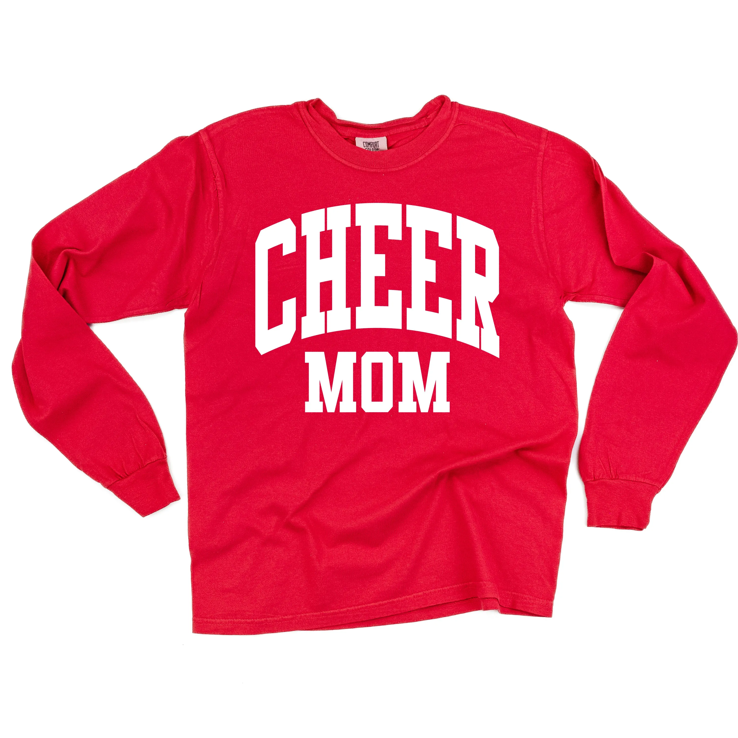 Varsity Style - CHEER MOM - LONG SLEEVE COMFORT COLORS TEE