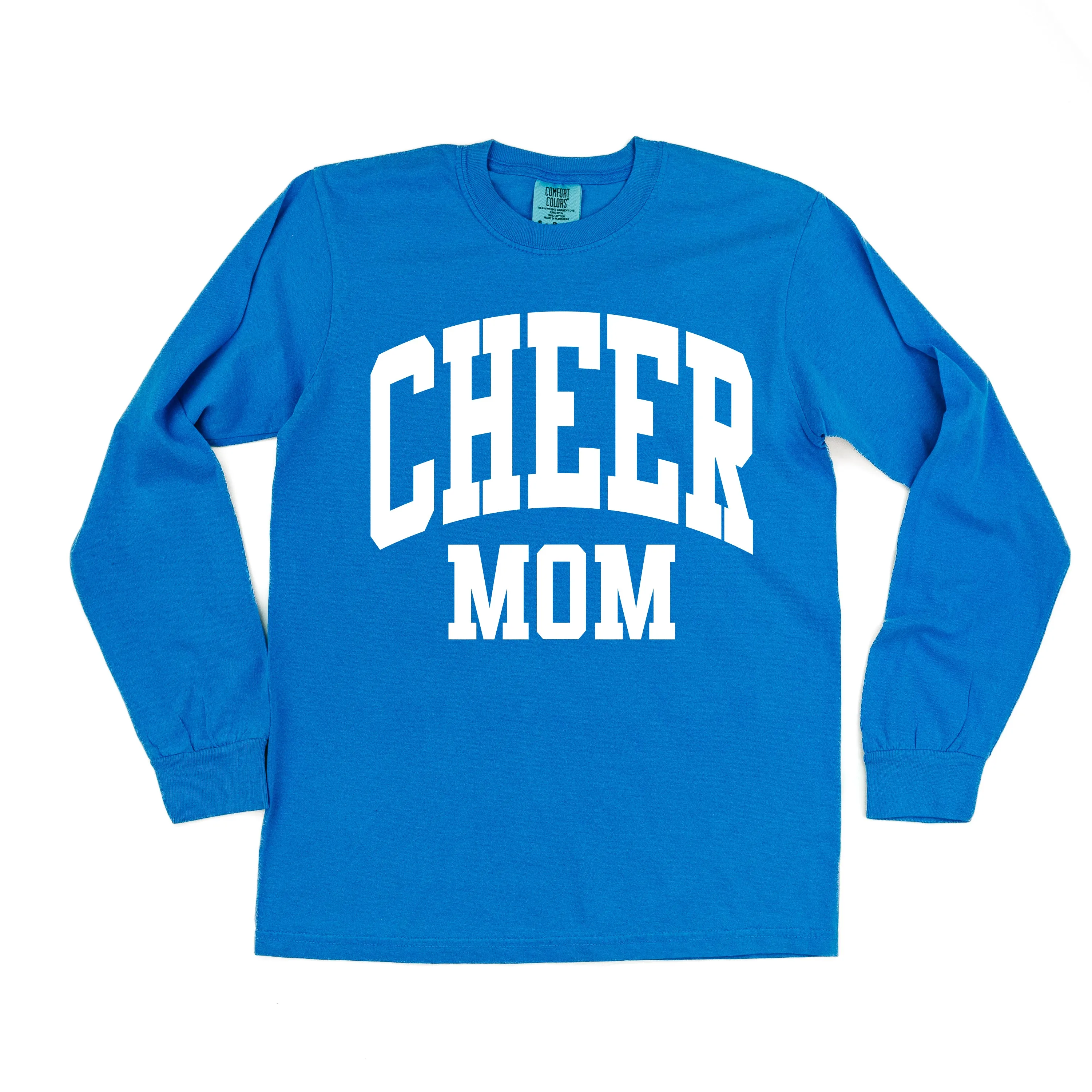 Varsity Style - CHEER MOM - LONG SLEEVE COMFORT COLORS TEE