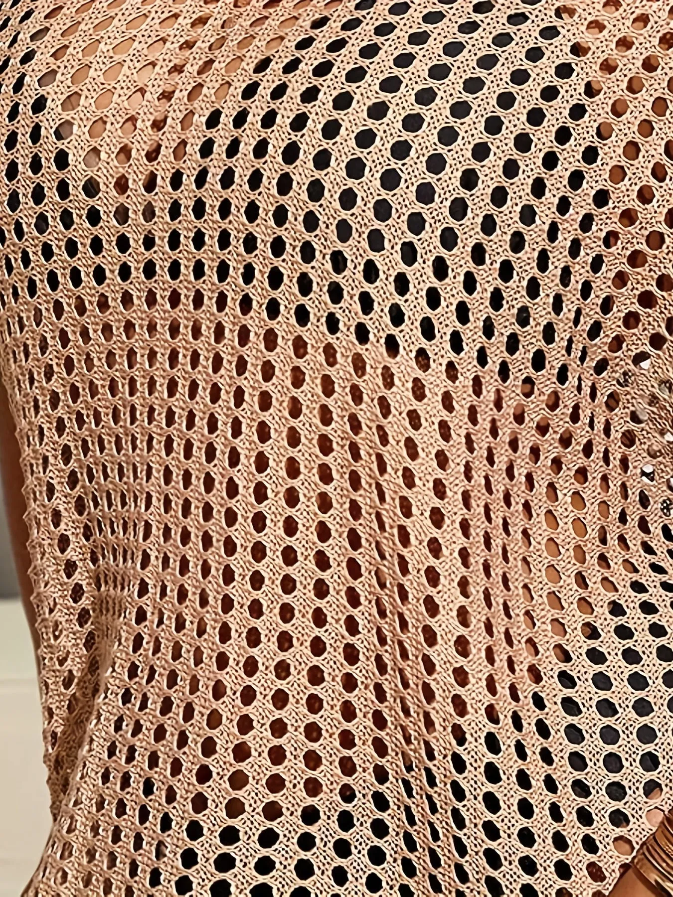 Womens Plus Eyelet Embroidered Beach Dress Cover Up in XL
